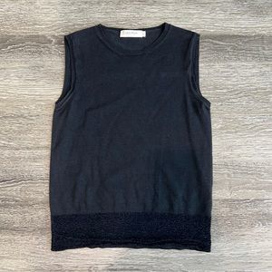 Calvin Klein Black Sleeveless Tank Top Small